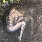 Can't let go 190x90, oil on linnen